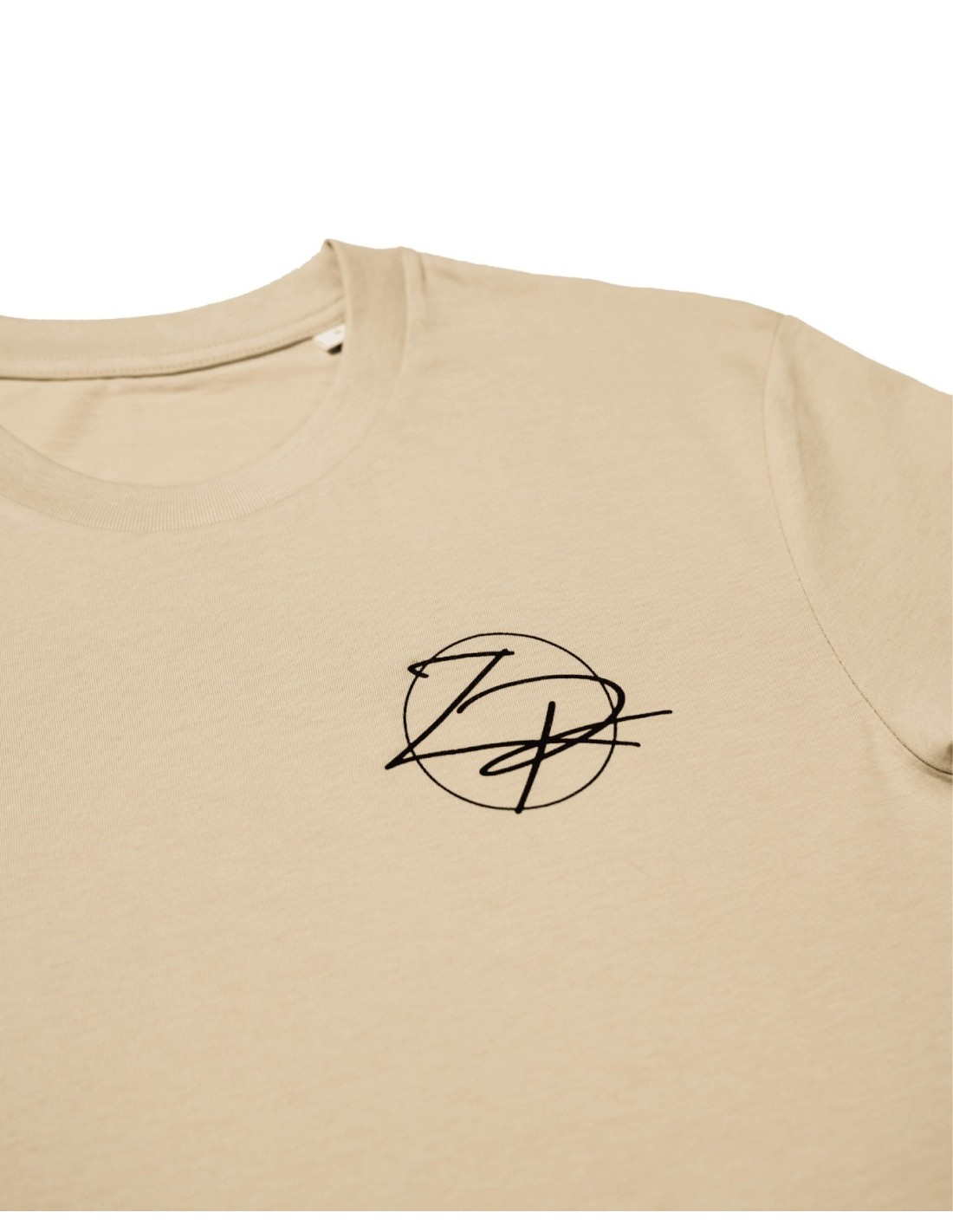 Z-SHIRT BEIGE&BLACK